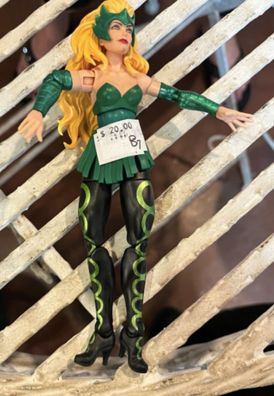 Marvel Legends Enchantress Amora Doctor Strange Dormammu BAF 6" Loose